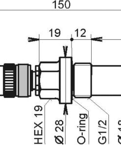 Alternative view of Sensor Aire Comprimido Temperatura y Humedad Relativa T3111P