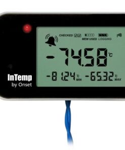 Alternative view of InTemp CX405 RTD Registrador de datos de hielo seco