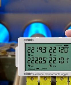 Alternative view of Registrador de datos de termopar de 4 canales HOBO