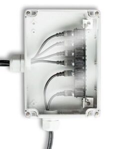 Adaptador de caja consolidador de sensores inteligentes